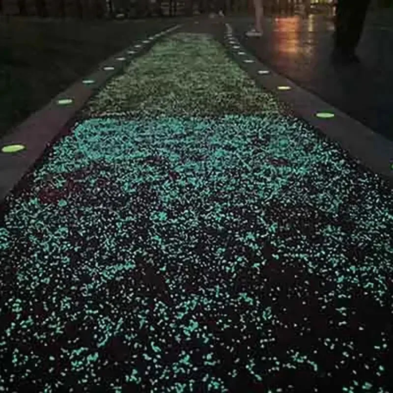 Aquarium Fish Glow In The Dark - 1000pcs 3-5mm Luminous Sand Glow in