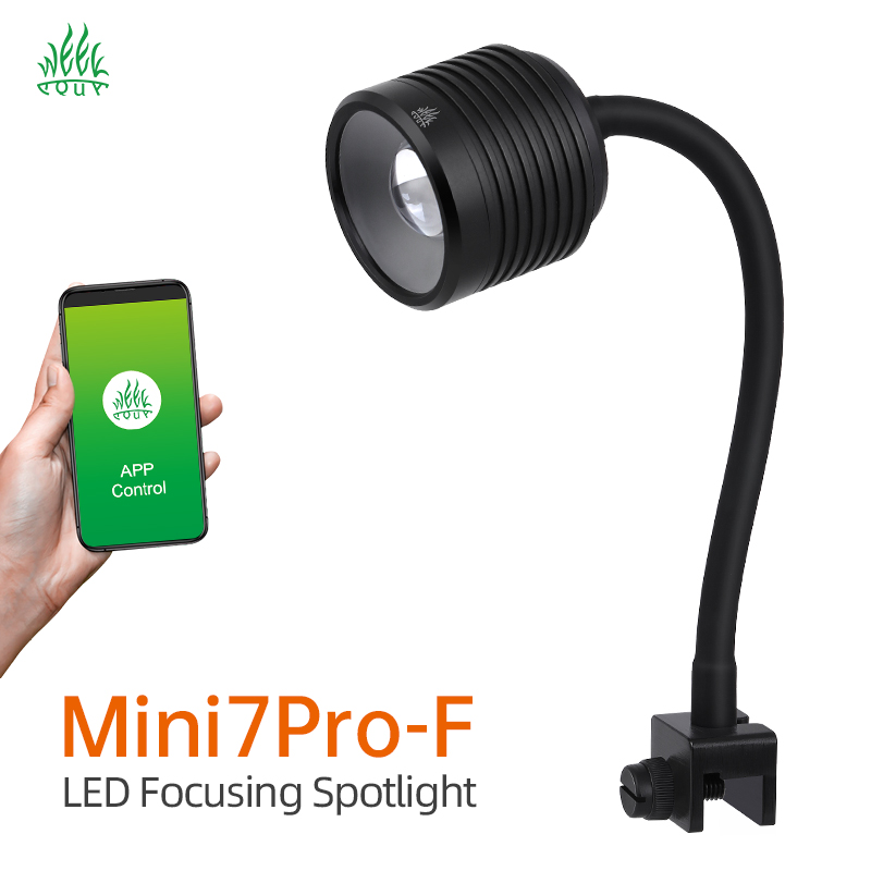 Aquarium Fish App - Week Aqua Mini7Pro-F IP68 Submersible LED