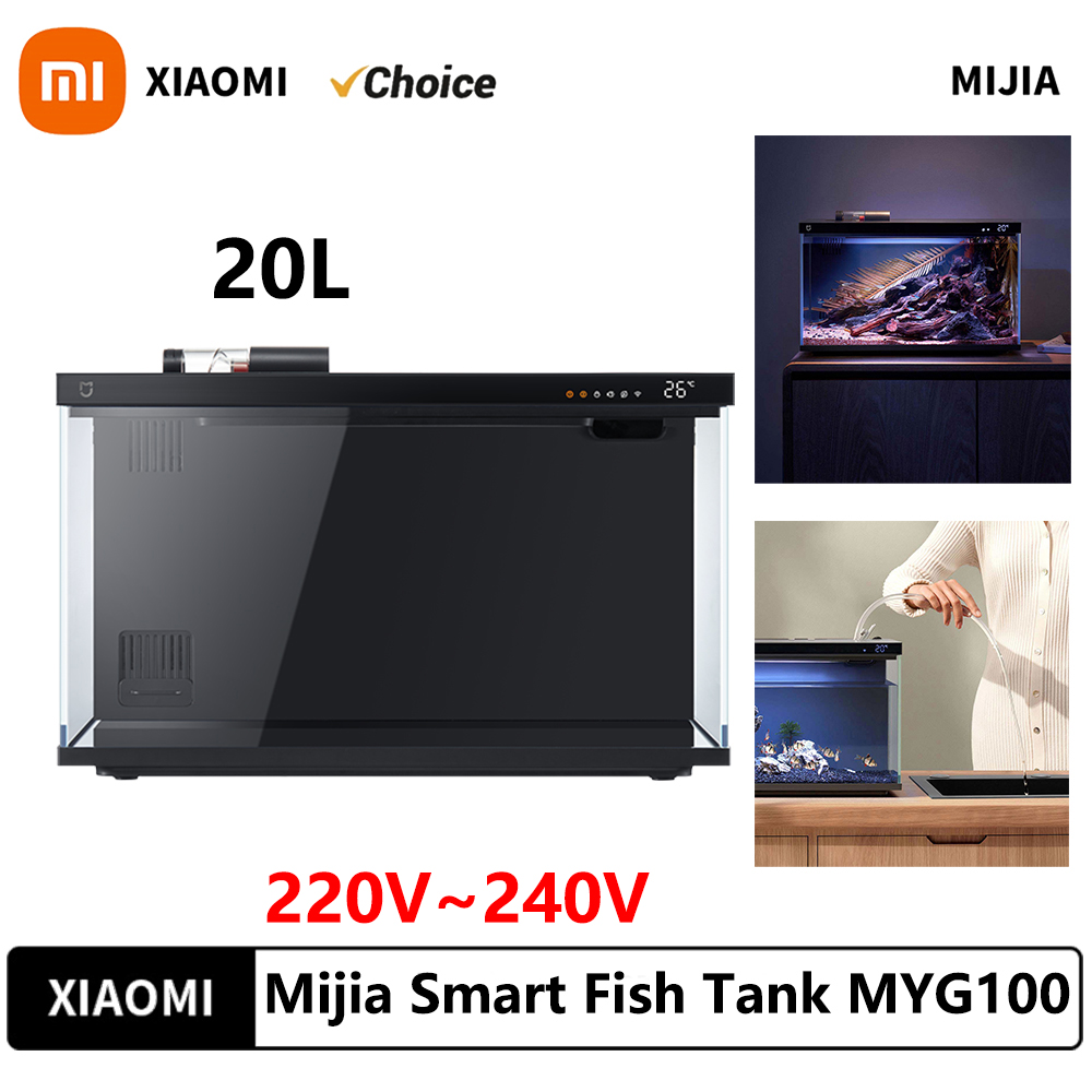 Xiaomi Mijia Smart Fish Tank W - đánh giá và giá Aquarium Fish App