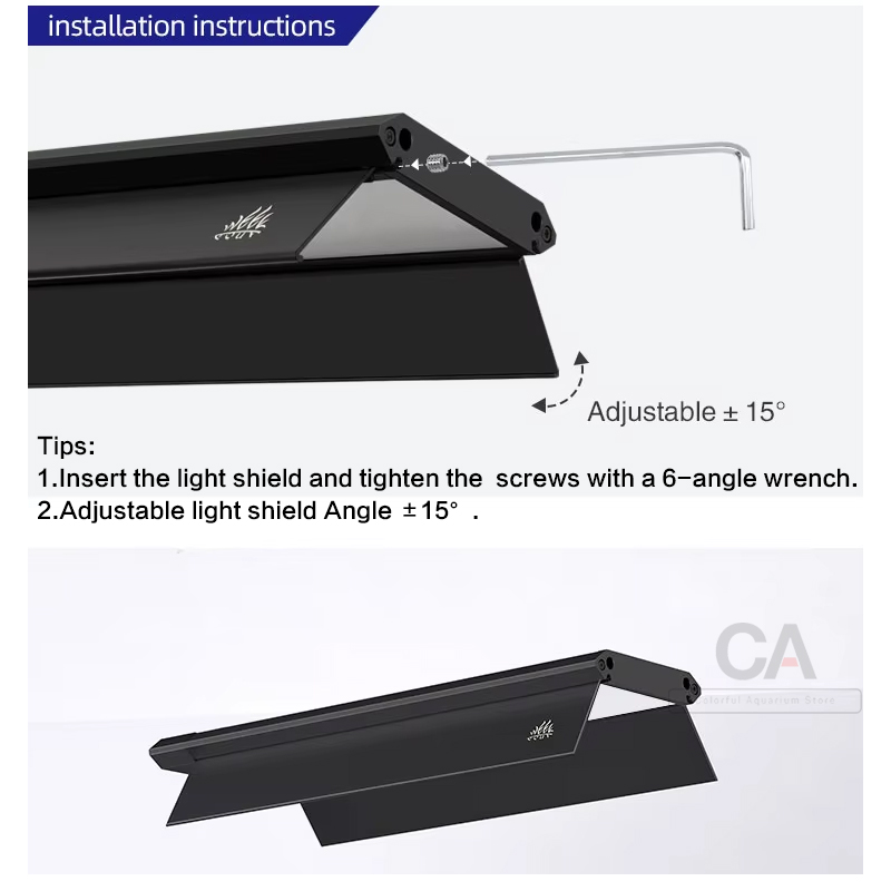 WEEK AQUA Aquarium Lamp Access - đánh giá và giá Aquarium Fish Lamp