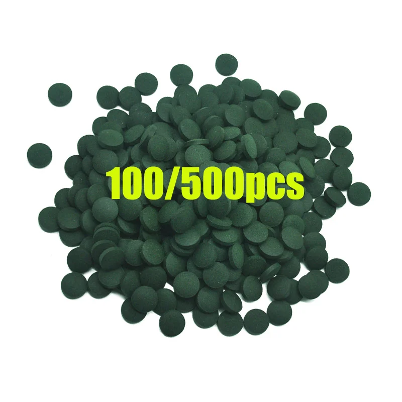 100pcs High Purity Spirulina T - đánh giá và giá Fish Food Flake