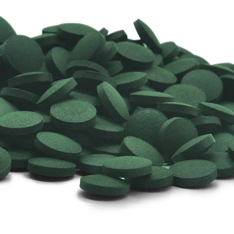100/500pcs Spirulina Tablets E - đánh giá và giá Fish Food Flake