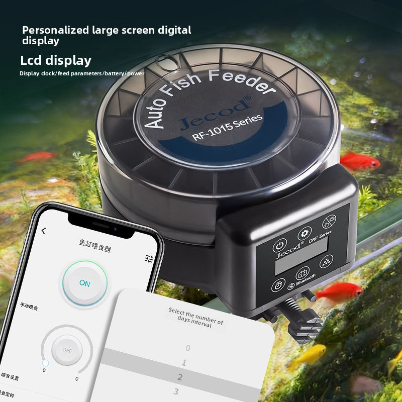 Jebao New Automatic Feeding Fi - đánh giá và giá Aquarium Fish Feeder