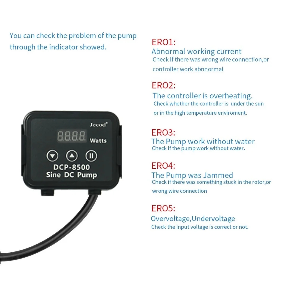 Jebao Jecod DCP 2500/3500/5000 - đánh giá và giá Aquarium Fish App