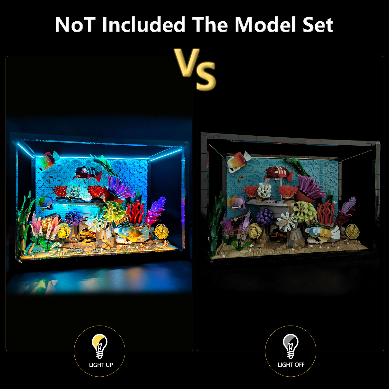 LYBMTWF LED Lighting Kit Compa - đánh giá và giá Aquarium Fish Lamp