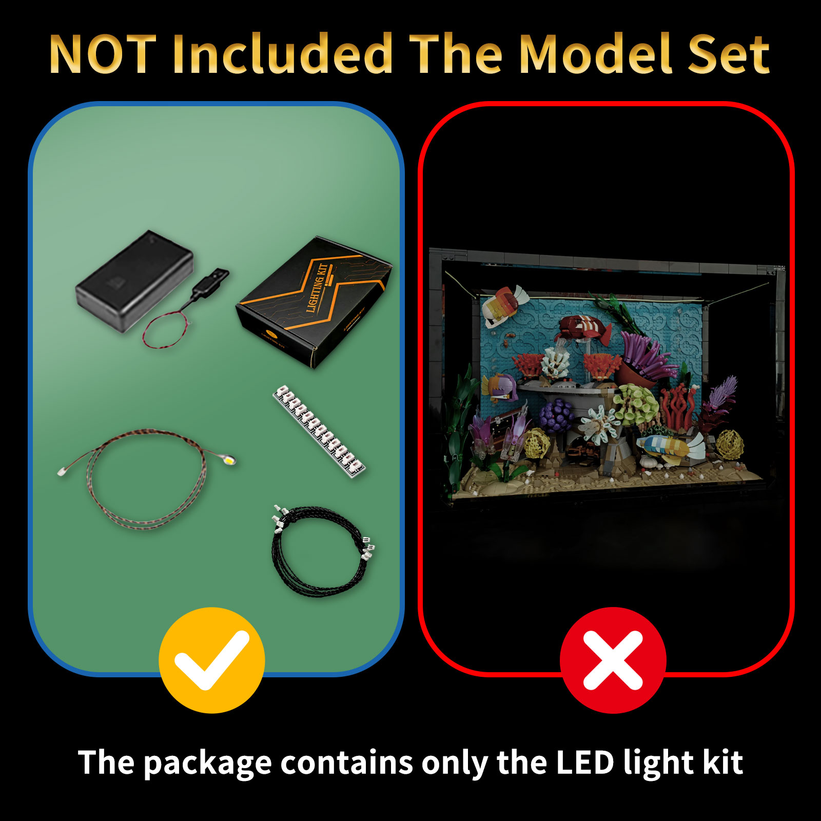 LYBMTWF LED Lighting Kit Compa - đánh giá và giá Aquarium Fish Lamp