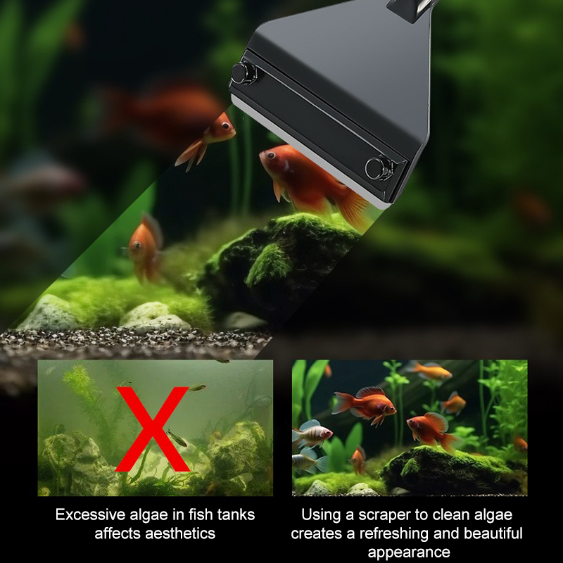Aquarium Algae Remover Aluminu - đánh giá và giá Algae Scraper Blade