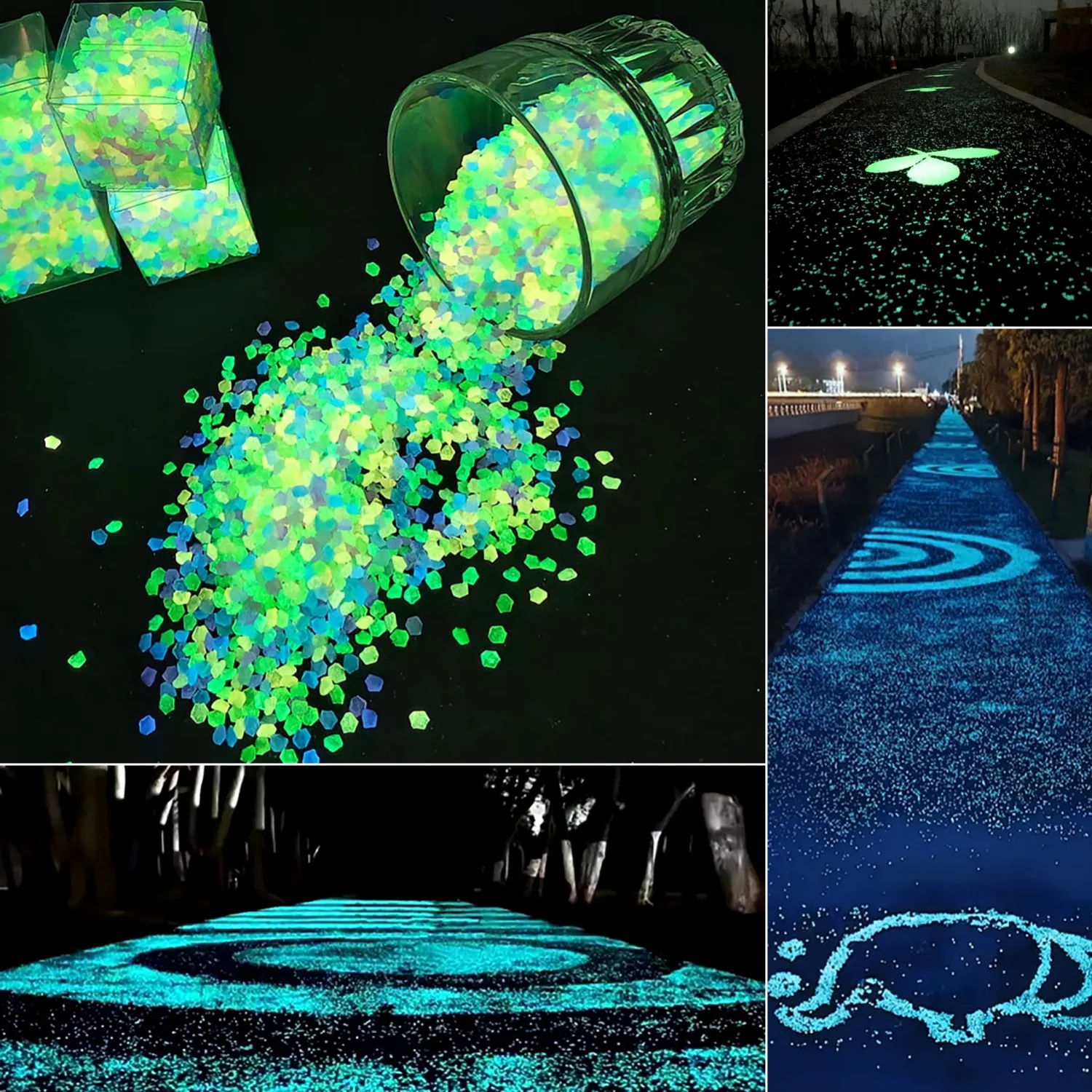 50g/Bag Decor Luminous Sand 3- - đánh giá và giá Aquarium Fish Glow In The Dark