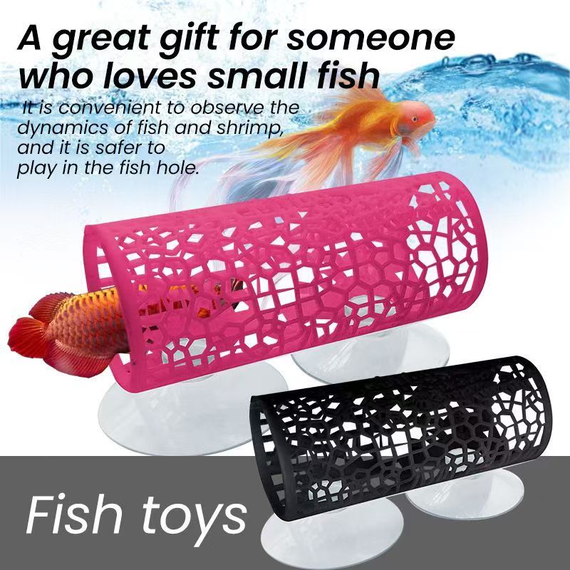 Aquarium Fish Tunnel Toys Bett - đánh giá và giá Aquarium Fish Feeder