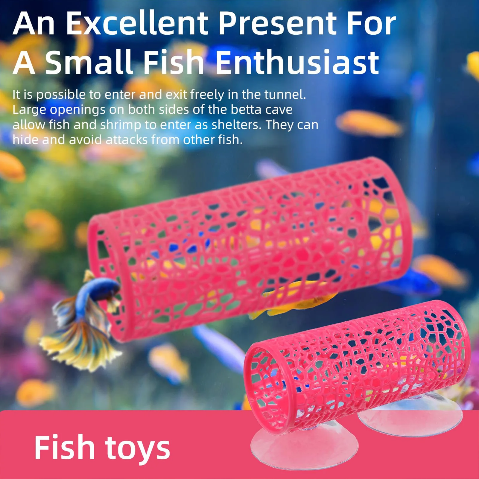 Aquarium Fish Tunnel Toys Bett - đánh giá và giá Aquarium Fish Feeder