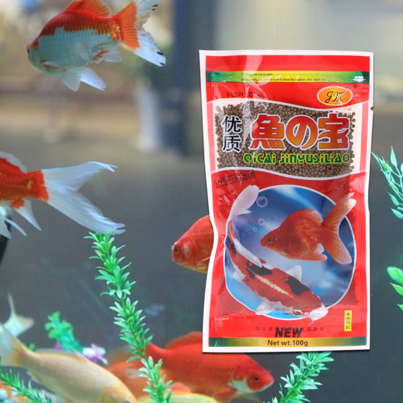 Yu Zhi Bao High-Quality Goldfi - đánh giá và giá Fish Food Flake