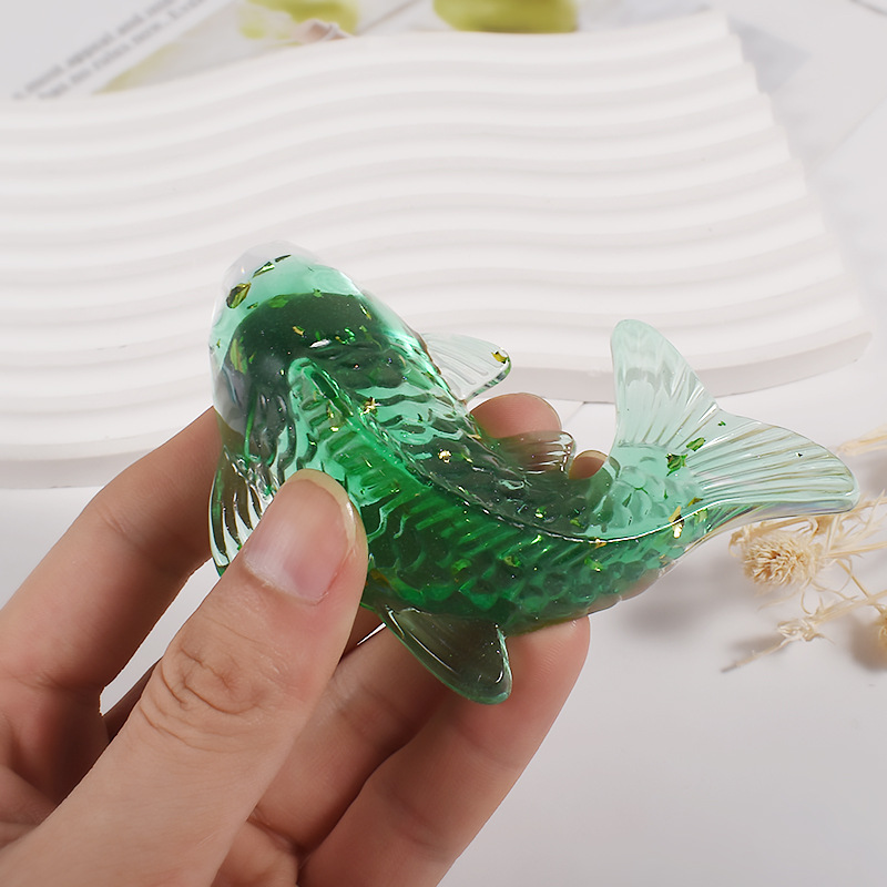 3D Koi Fish Shaped Epoxy Resin - đánh giá và giá Aquarium Fish Bowl