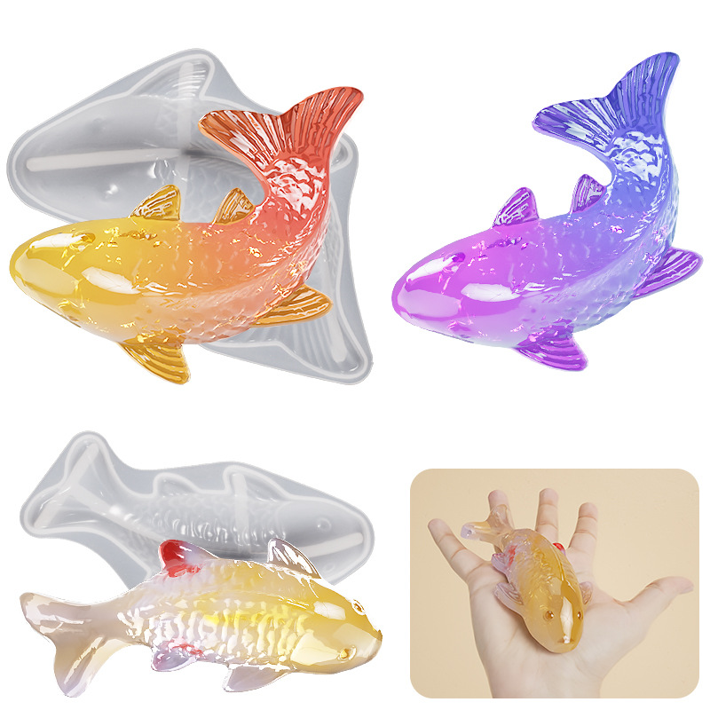 3D Koi Fish Shaped Epoxy Resin - đánh giá và giá Aquarium Fish Bowl