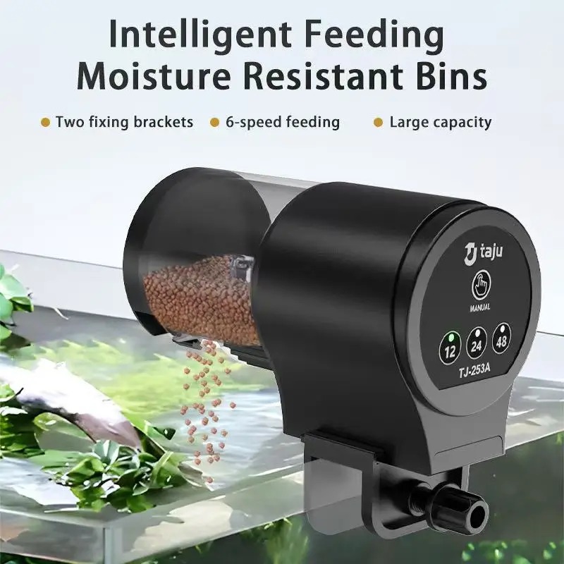 Fish Tank Feeder Intelligent T - đánh giá và giá Aquarium Fish Feeder