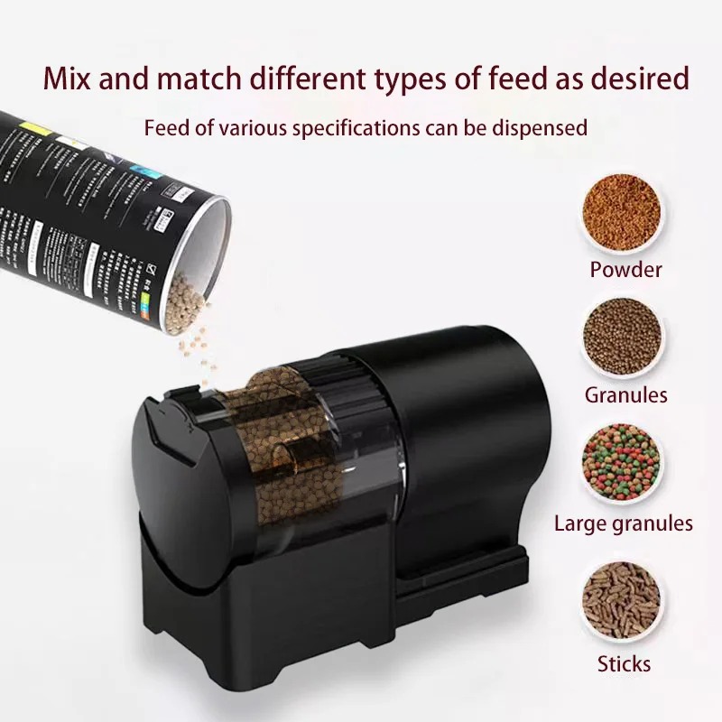 Fish Tank Feeder Intelligent T - đánh giá và giá Aquarium Fish Feeder