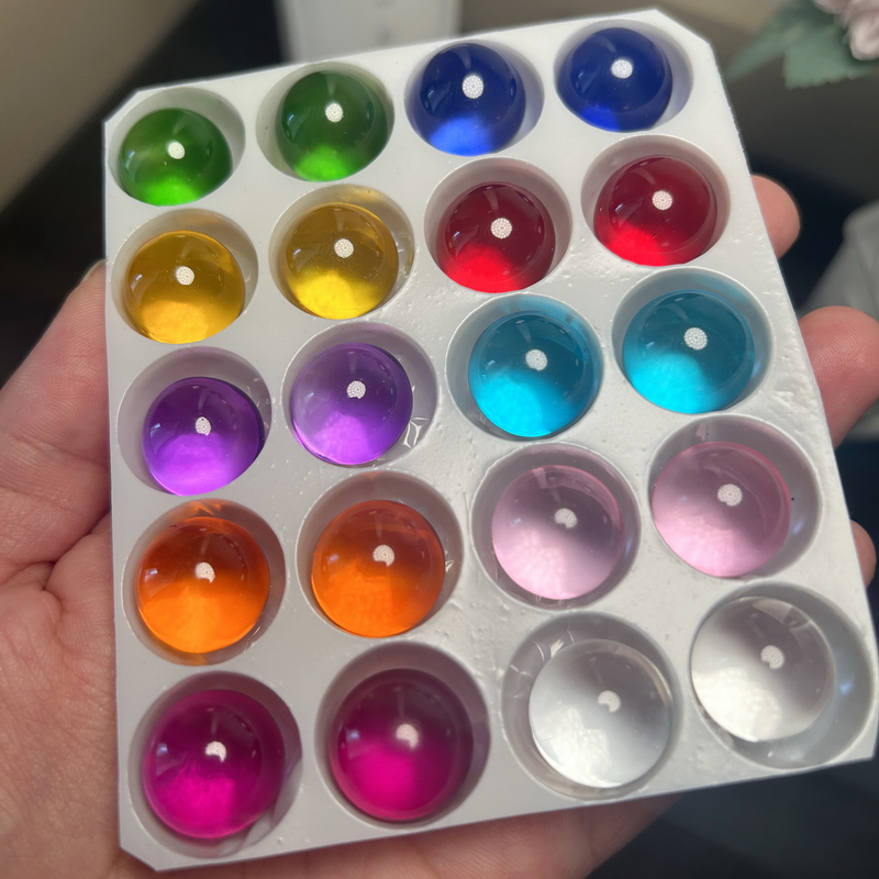 10/20pcs Solid Color Glass Bal - đánh giá và giá Aquarium Fish Bowl