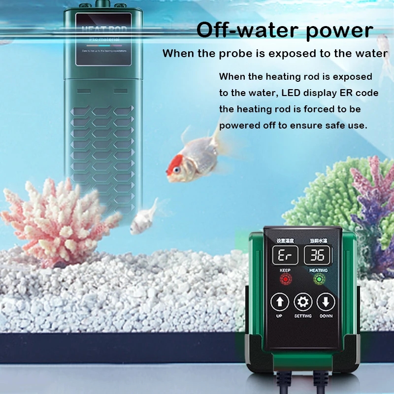Adjustable Water Heating Rod f - đánh giá và giá Aquarium Fish Uk