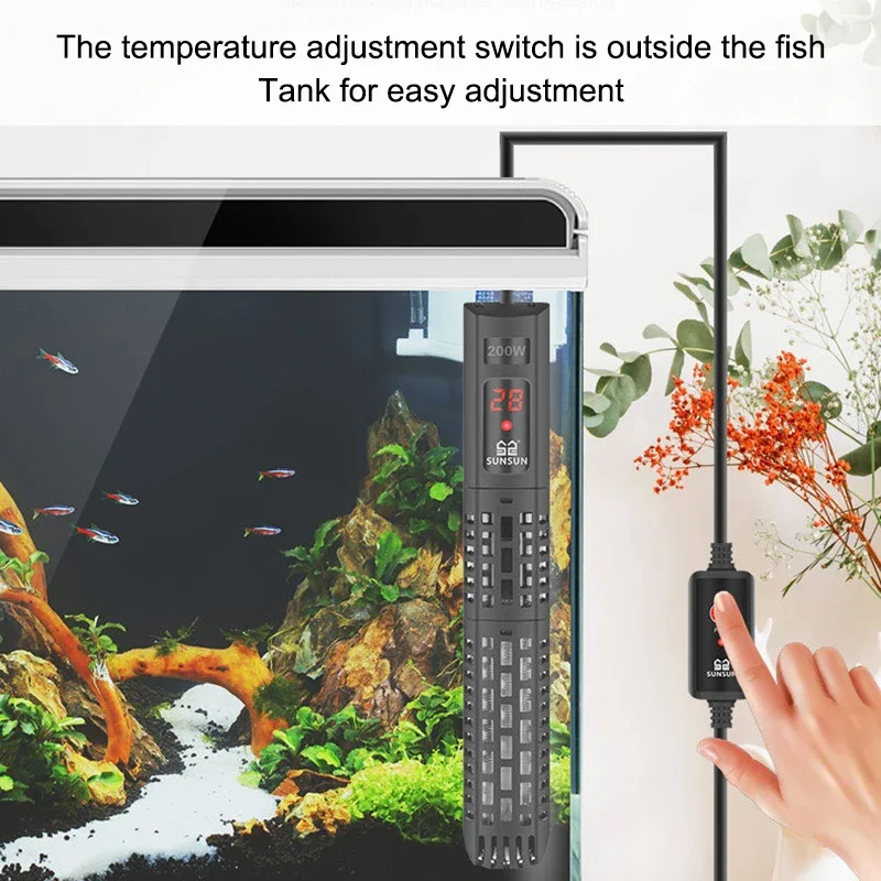 Aquarium Heating Rod LCD Displ - đánh giá và giá Aquarium Fish Uk