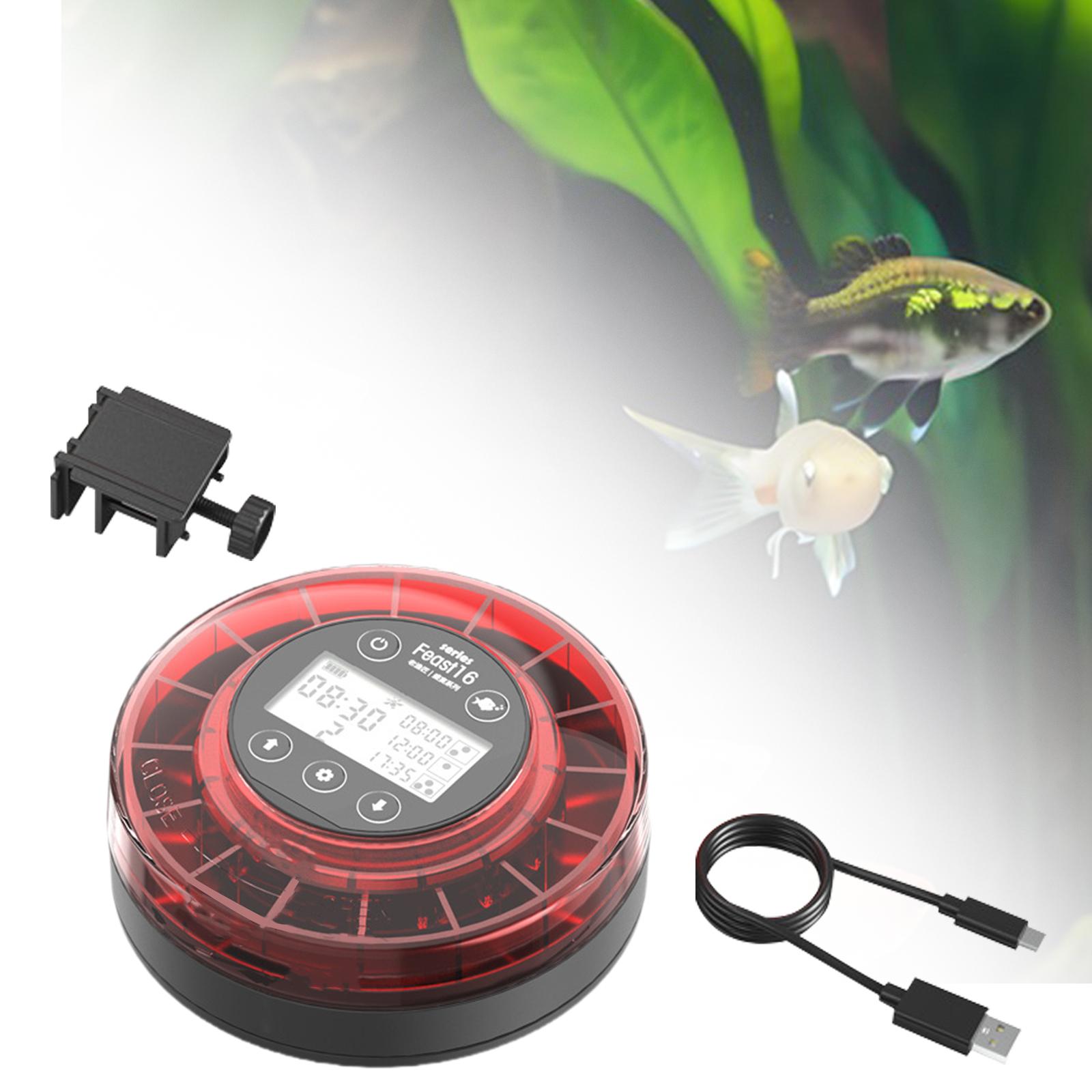 Automatic Fish Feeder Portable - đánh giá và giá Fish Food Flake