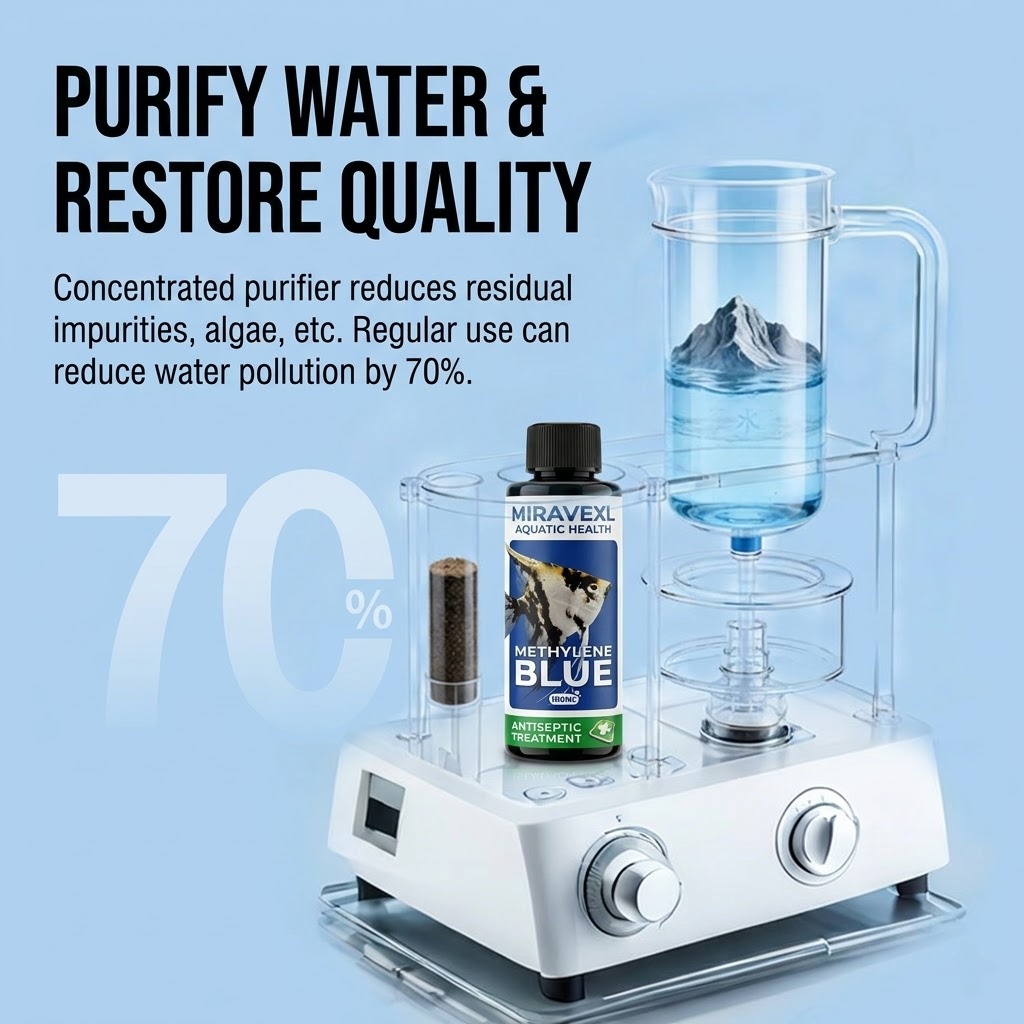 100ml Methylene Blue Aquarium  - đánh giá và giá Aquarium Fish Parasites