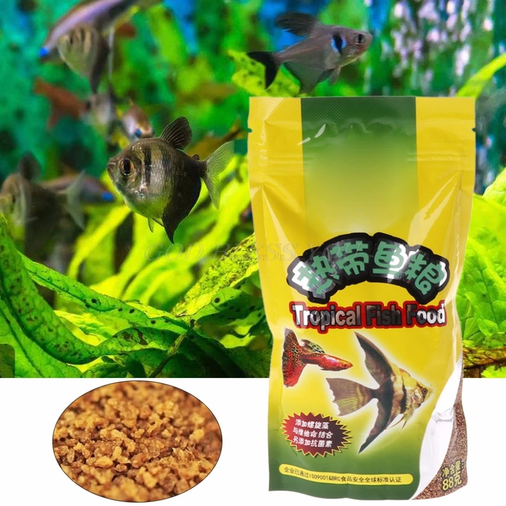 Aquarium Tank Tropical Fish Fo - đánh giá và giá Fish Food Flake