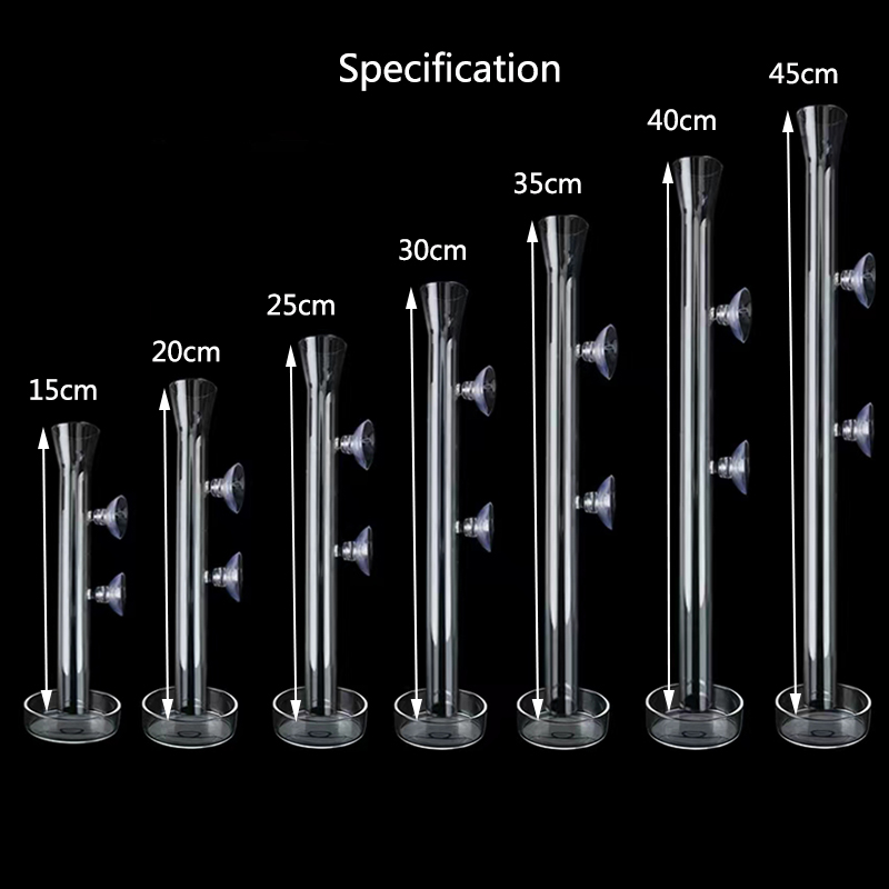 Kính Bể Cá Ống Tiếp Nguyên Liệ - đánh giá và giá Aquarium Fish Feeder