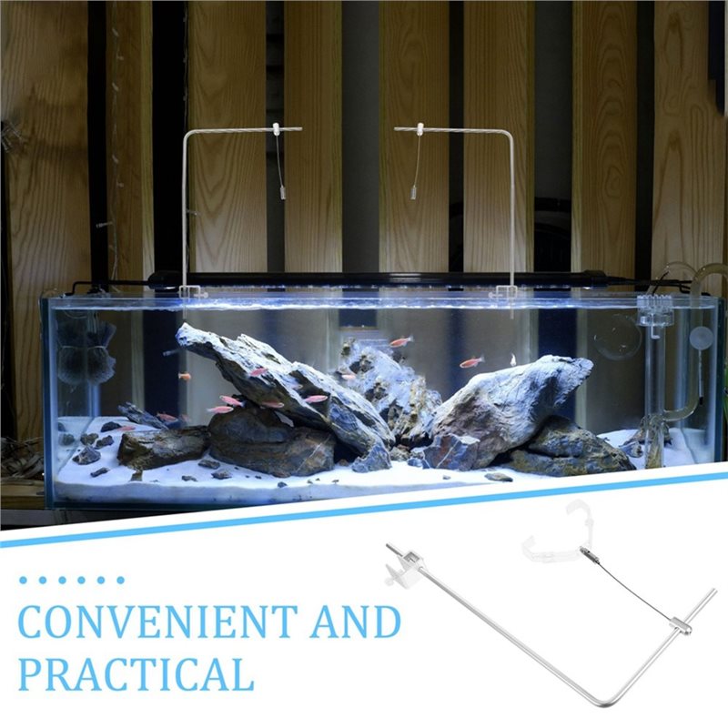 AB41-2Pcs Fish Tank Light Rack - đánh giá và giá Aquarium Fish Lamp