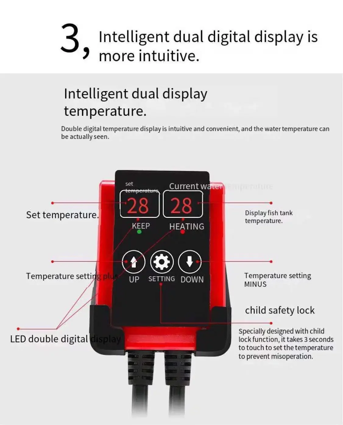 1000W Aquarium Submersible Hea - đánh giá và giá Aquarium Fish Uk