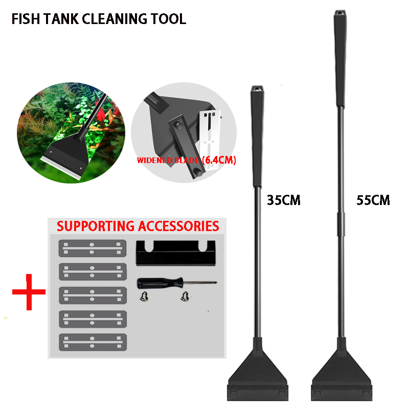 Hồ Cá Bụi Cá Tảo Loại Bỏ Cạp N - đánh giá và giá Algae Scraper Blade