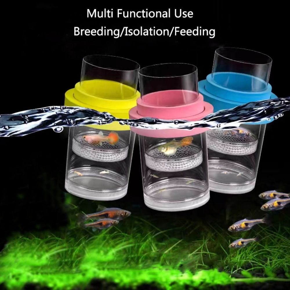Plastic Floating Fish Breeding - đánh giá và giá Aquarium Fish Feeder
