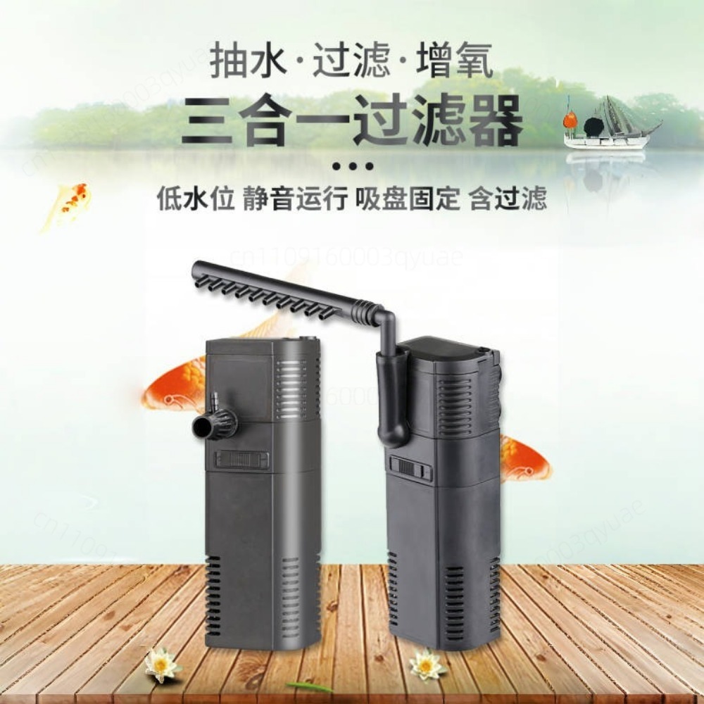 3 In 1 Multi-function Submersi - đánh giá và giá Fish Tank Filter Aquarium