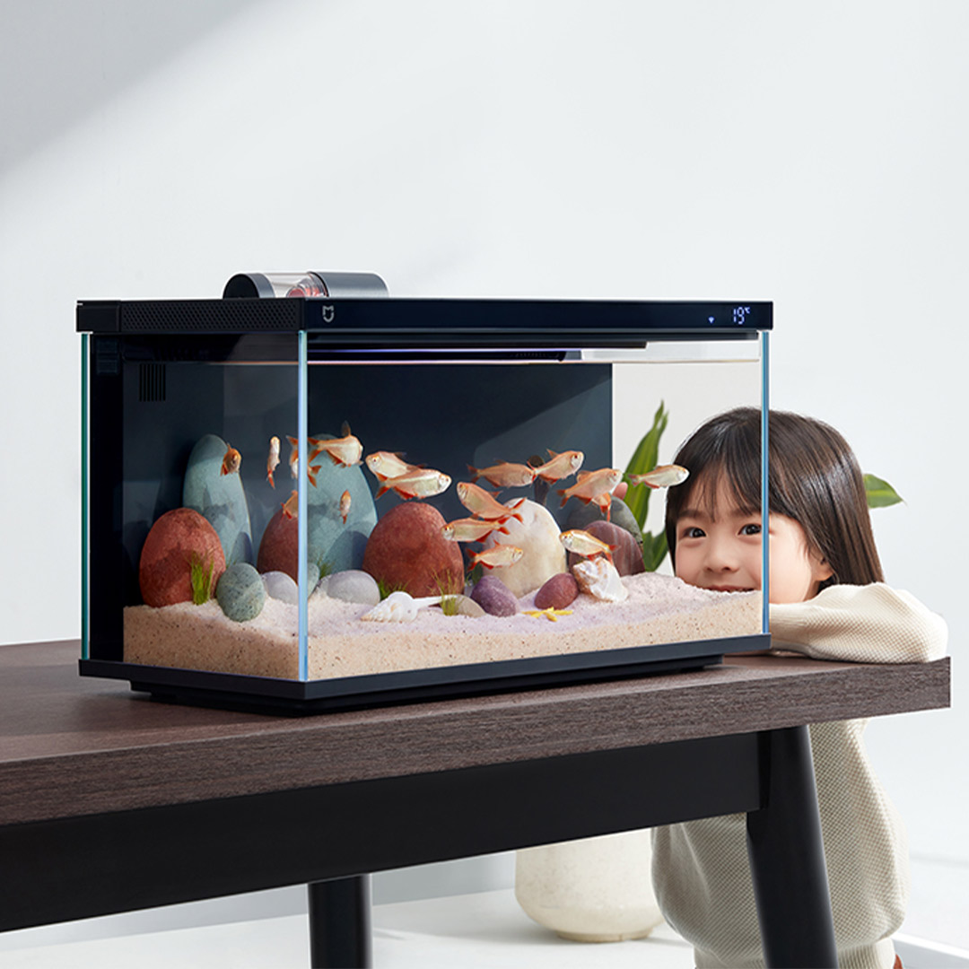 Xiaomi Mijia Smart Fish Tank M - đánh giá và giá Aquarium Fish App