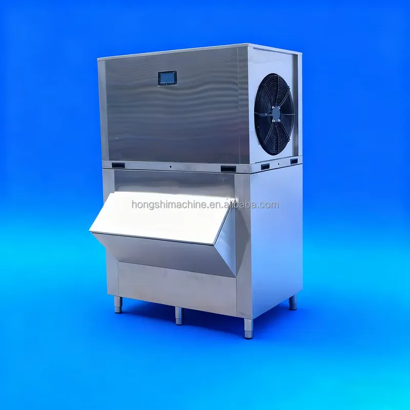 Automatic Ice Flake Cube Maker - đánh giá và giá Fish Food Flake