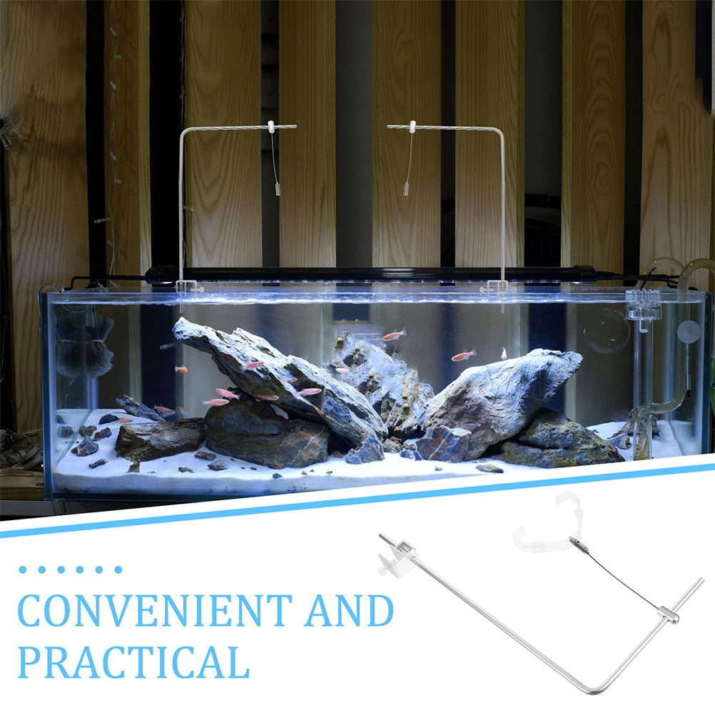 2pcs Aquarium Light Holder Wit - đánh giá và giá Aquarium Fish Lamp