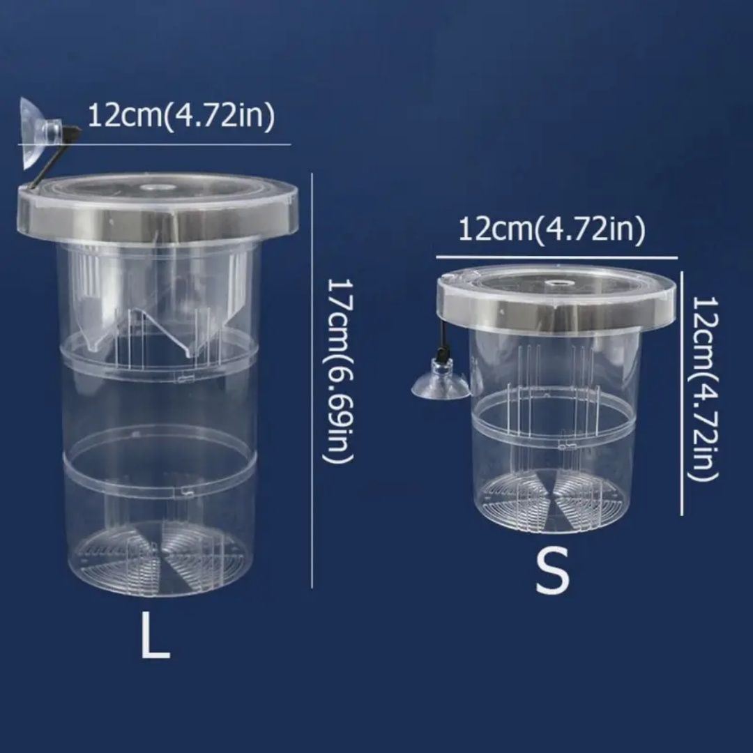 Acrylic Floating Fish Breeding - đánh giá và giá Aquarium Fish Feeder