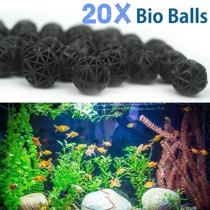 20Pcs 16mm Aquarium Filter Bio - đánh giá và giá Fish Tank Filter Aquarium
